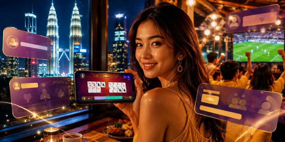 Pemain poker di Kuala Lumpur bermain rummy gaya Melayu di gardenia88